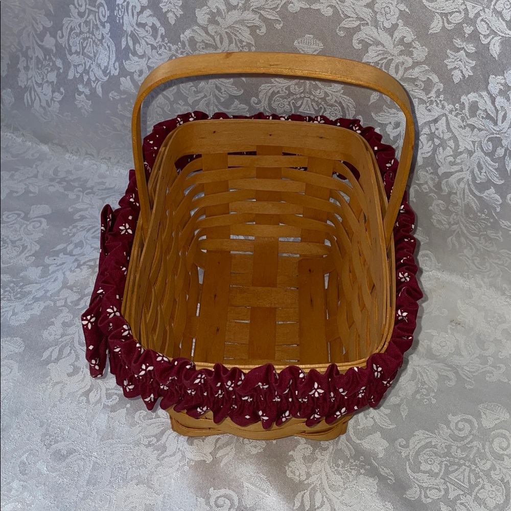 Vintage Longaberger Handwoven Basket in Warm Brown. Discontinued basket. - Picture 2 of 6